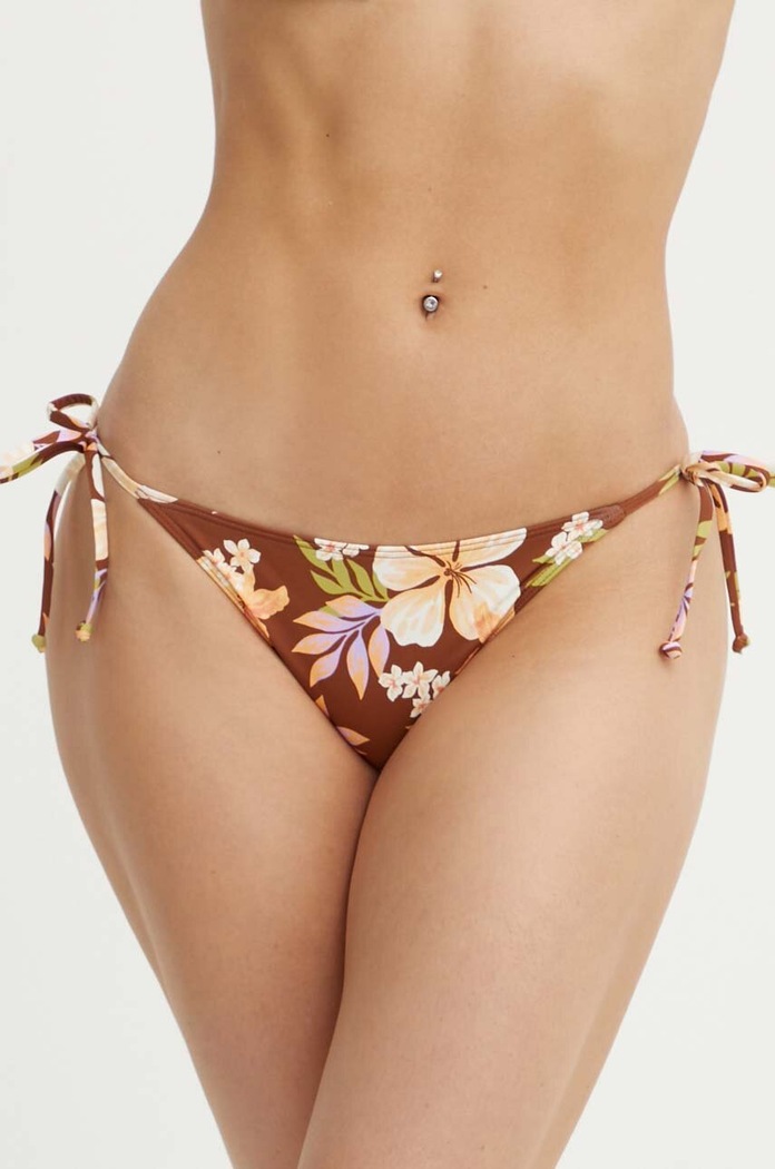 Μαγιό σλιπ μπικίνι Billabong JUNGLE BLISS κάτω μέρος καφέ ABJX400996