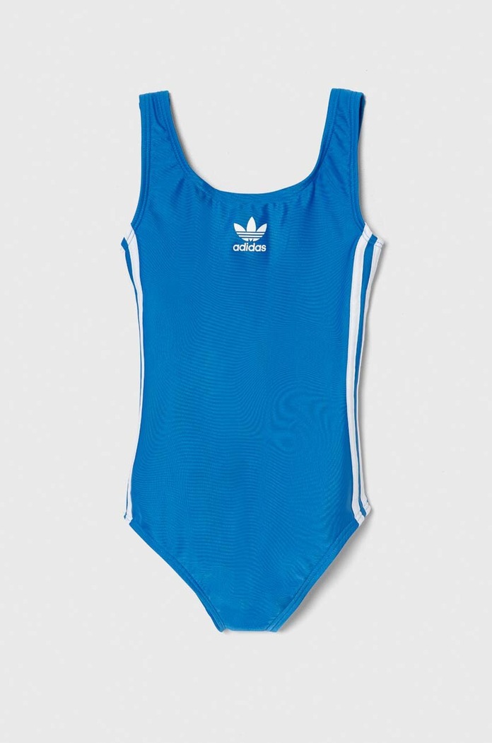 adidas Performance jednoczęściowy strój kąpielowy dziecięcy miękka niebieski IR9929