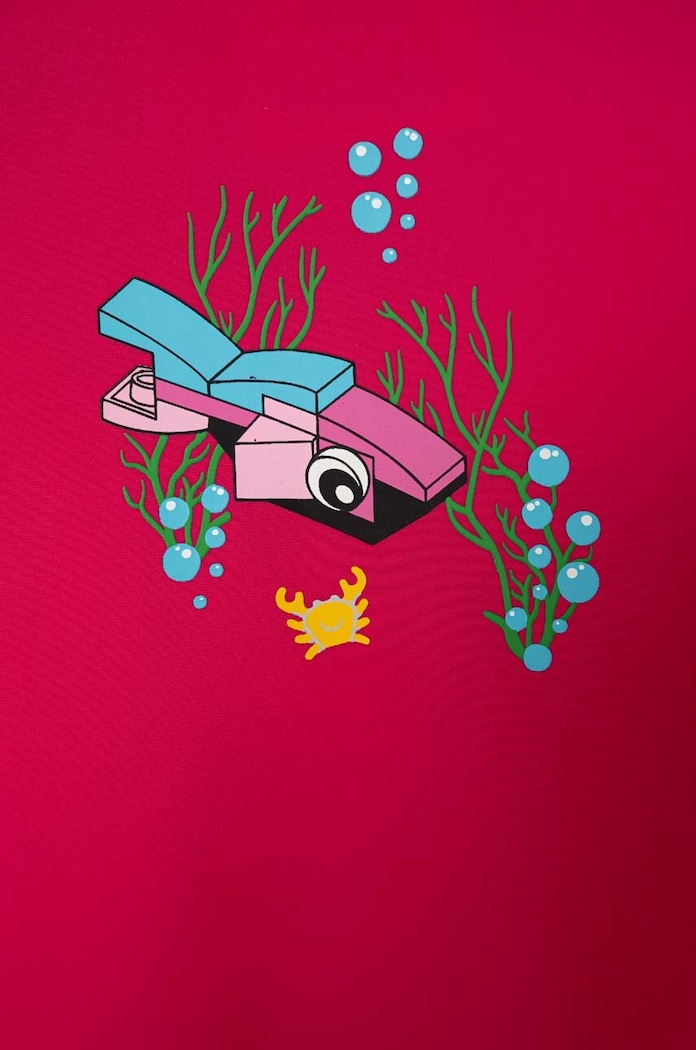 Lego t-shirt kąpielowy dziecięcy 12011224.G różowy SS24