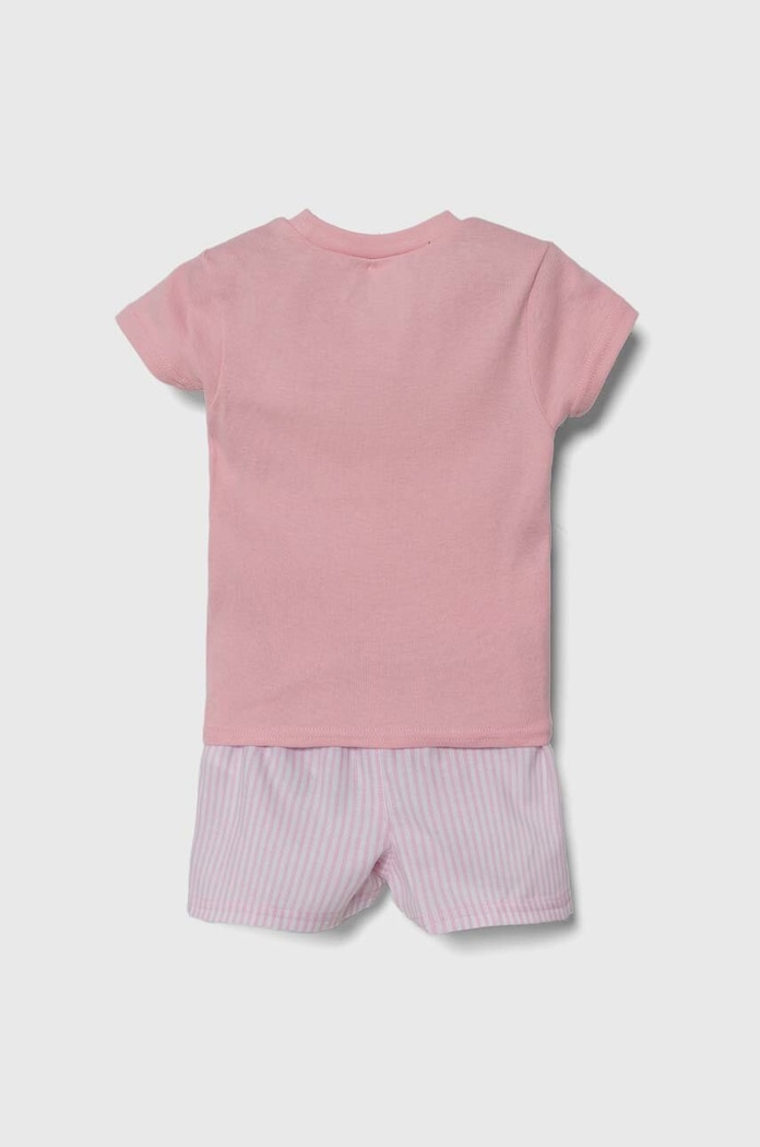 Polo Ralph Lauren piżama bawełniana dziecięca 2P0146 różowy SS24