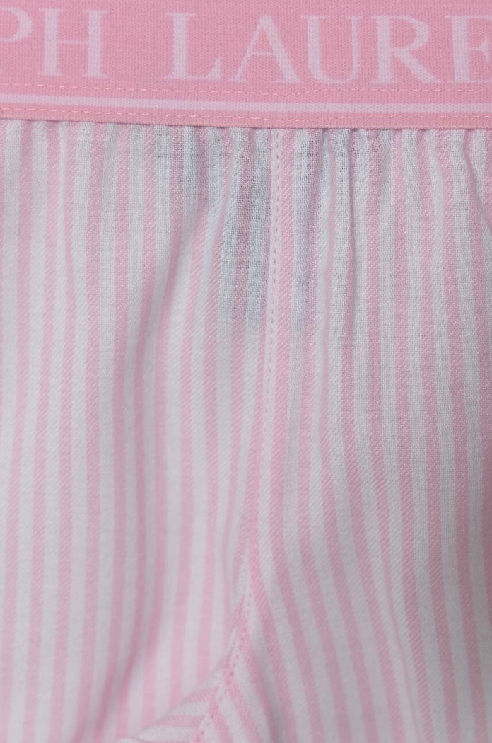 Dziewczynka Polo Ralph Lauren piżama bawełniana dziecięca 2P0146 różowy
