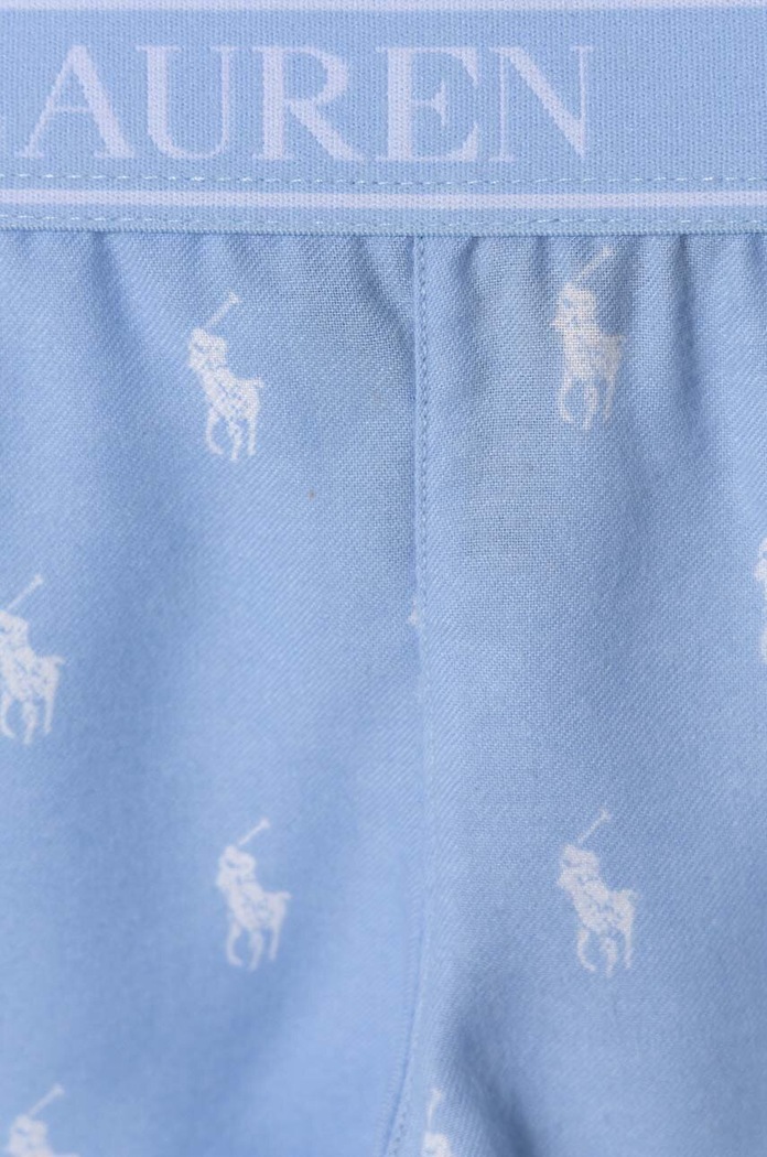 Lány Polo Ralph Lauren gyerek pamut pizsama 2P0146 kék