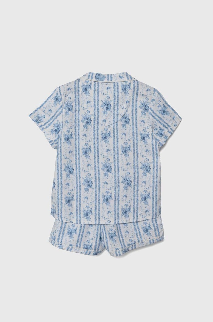 Polo Ralph Lauren gyerek pamut pizsama 4P0145 kék SS24