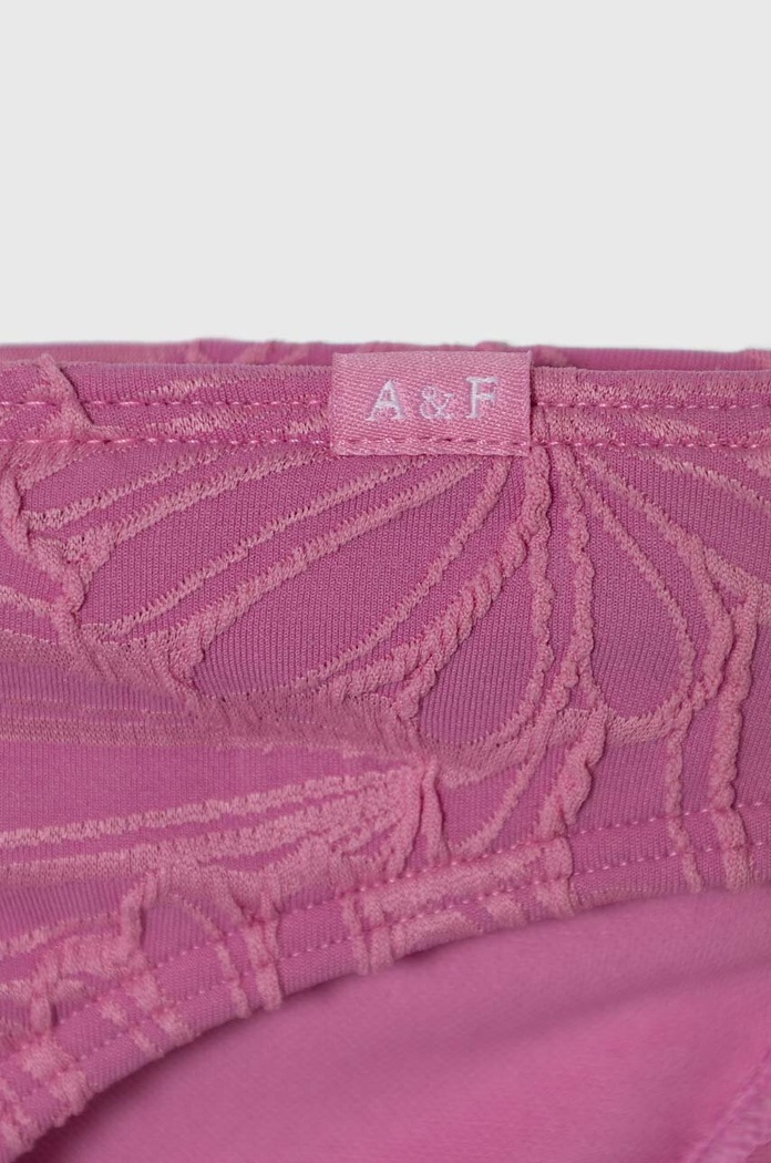 DÍVKA Dvoudílné dětské plavky Abercrombie & Fitch KI211.4016 růžová