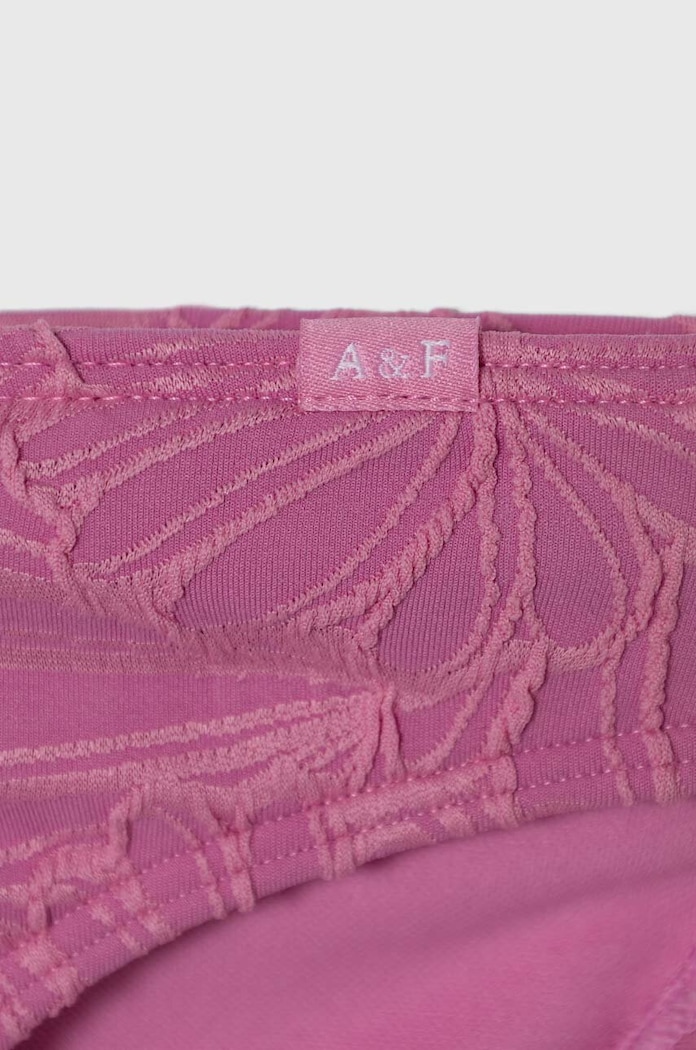 DÍVKA Dvoudílné dětské plavky Abercrombie & Fitch KI211.4016 růžová