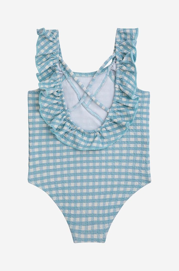 Fete Bobo Choses costum de baie dintr-o bucată pentru bebeluși 124AB117 albastru