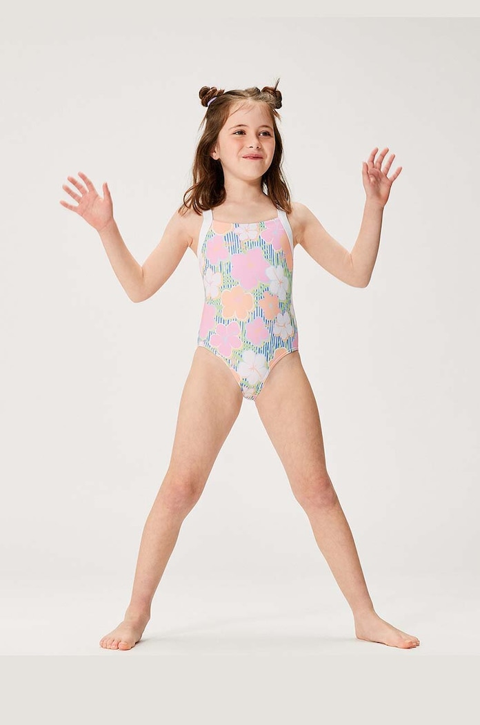 Roxy costum de baie dintr-o bucată pentru copii TINY FLOWERNE ERLX103107