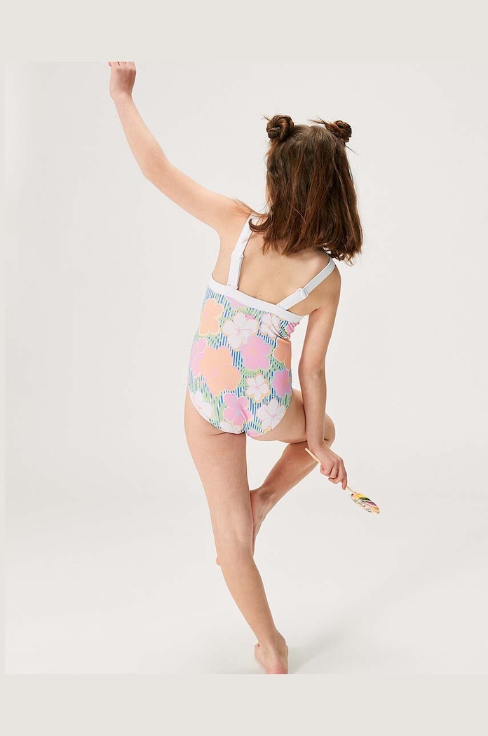Roxy costum de baie dintr-o bucată pentru copii TINY FLOWERNE ERLX103107
