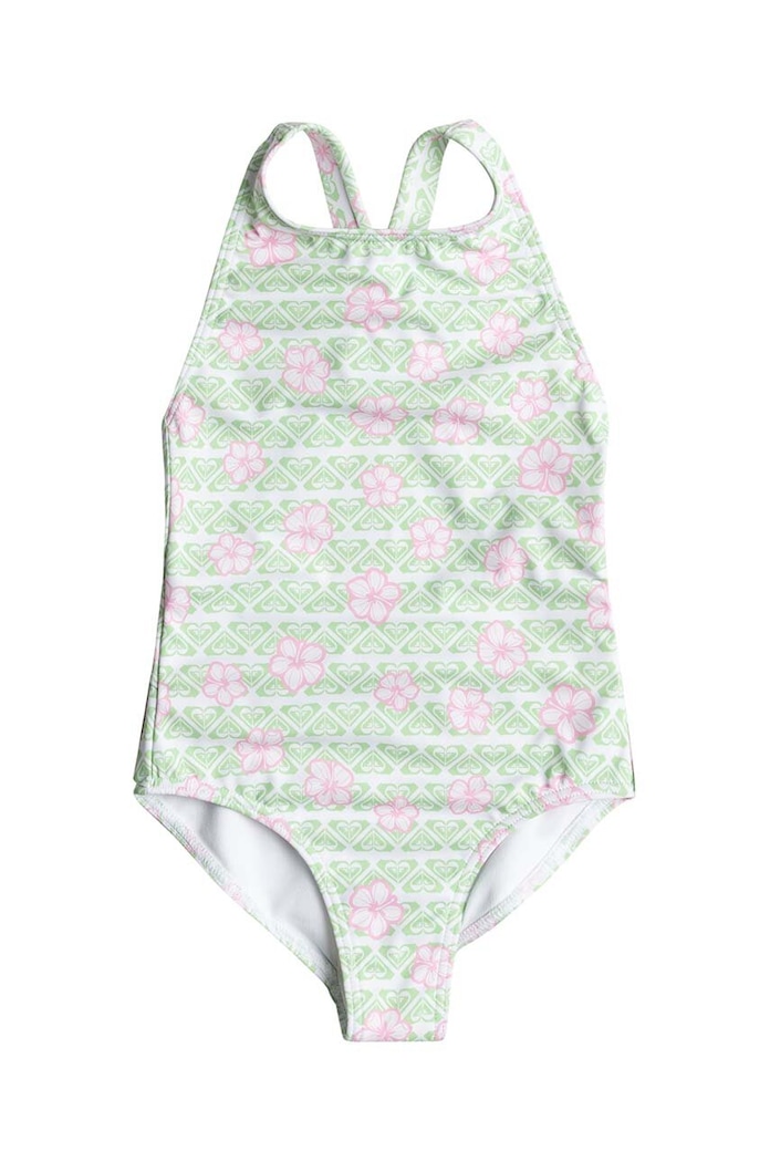 Roxy costum de baie dintr-o bucată pentru copii HIBILINENE ERLX103106 verde SS24