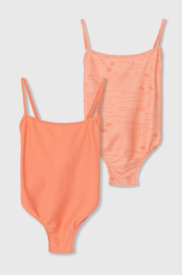 Zippy Costum de baie dintr-o bucată pentru copii 2-pack portocaliu 3105919401