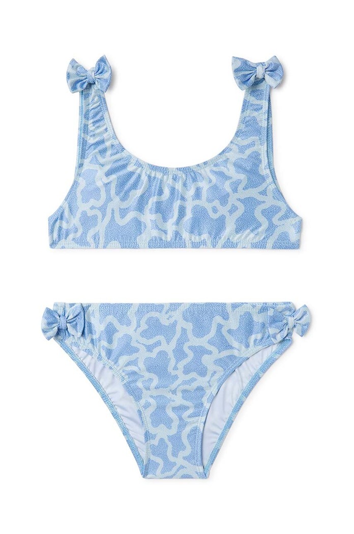 Tous costum de baie pentru copii din două piese moale turcoaz Kaos.2010