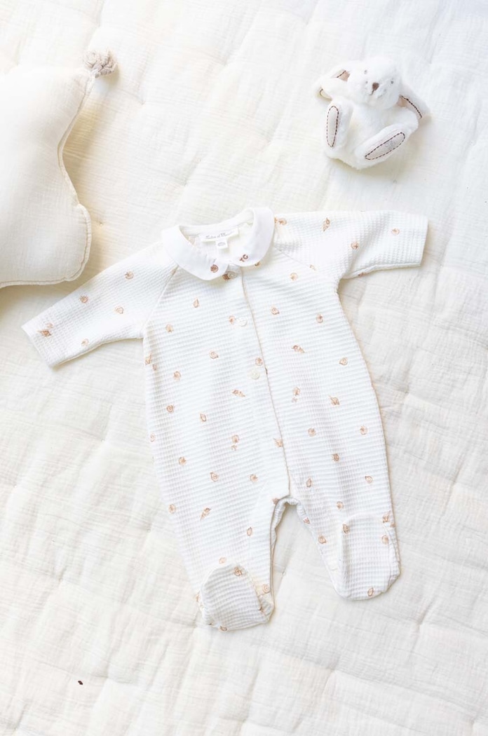 Pidžama za bebe Tartine et Chocolat komplet bež TY54100.49.74