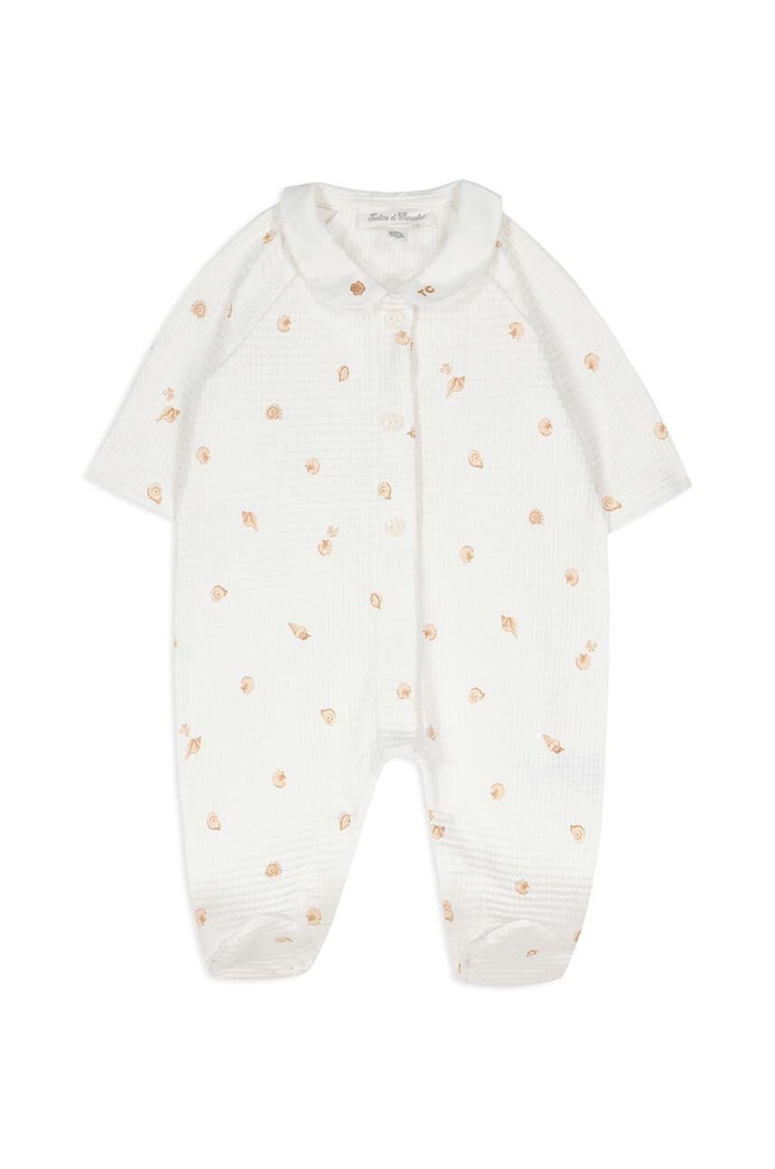Pidžama za bebe Tartine et Chocolat TY54100.49.74 bež SS24