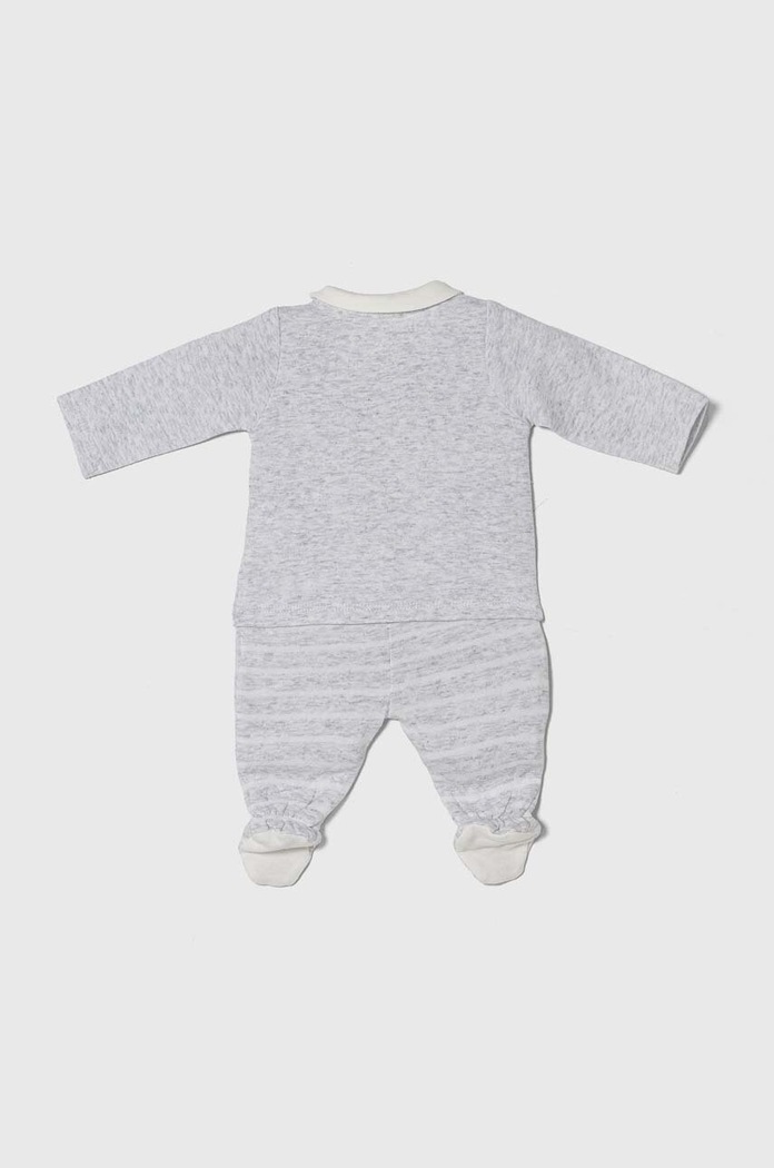 Pidžama za bebe zippy 3105953301 siva SS24