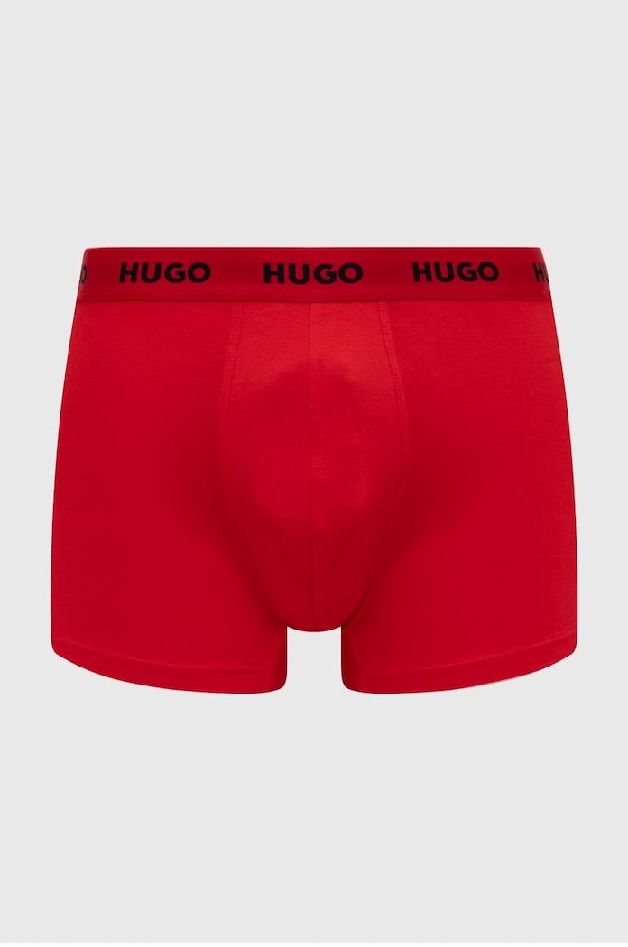 HUGO bokserki 3-pack czerwony 50510192