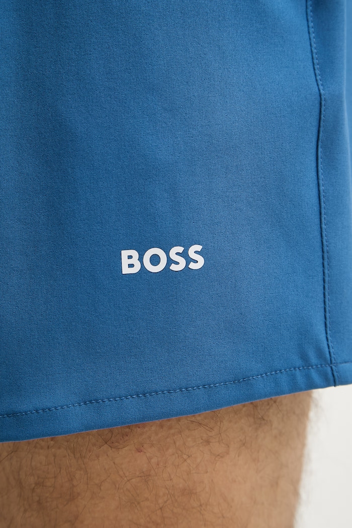 BOSS plavecké šortky pánske Tio modrá 50491601