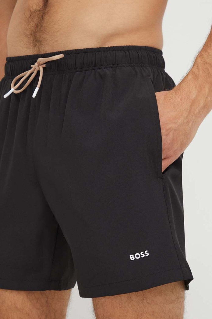 Одежда BOSS купальные шорты мужские Tio 50491601 чёрный
