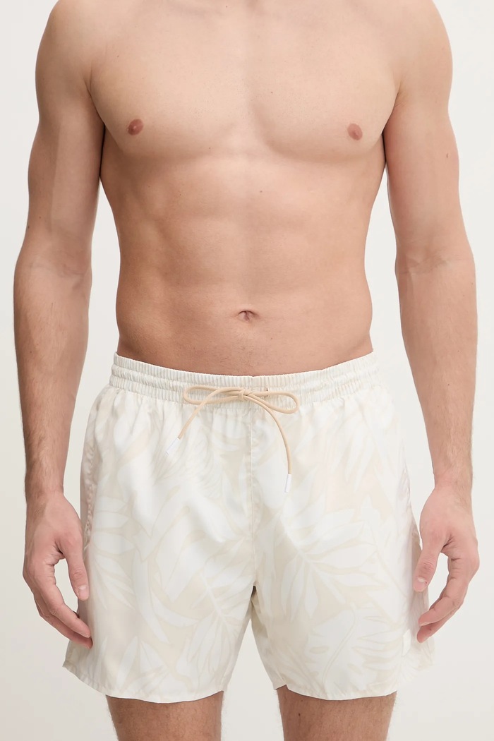 BOSS Pantaloni scurți de baie bărbați Piranha 50508844 bej SS26