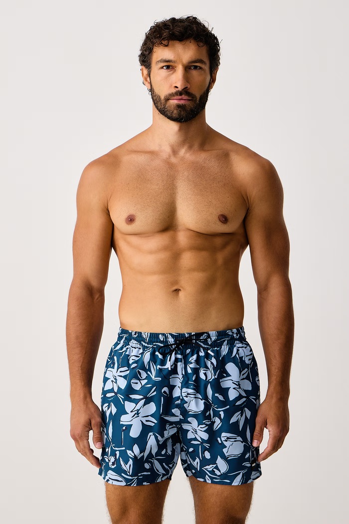 BOSS Kopalne kratke hlače moške Piranha modra 50508844