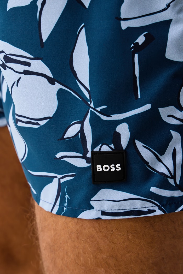 Kopalne kratke hlače moške Piranha BOSS 50508844 modra