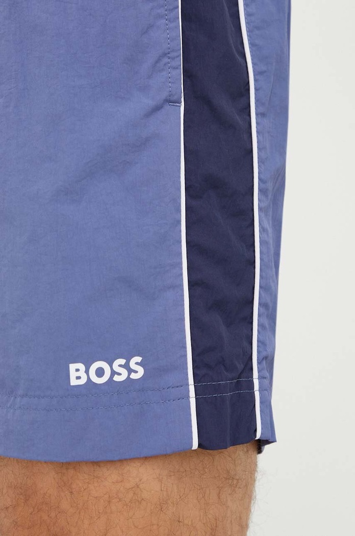 Plavkové šortky BOSS modrá 50509130