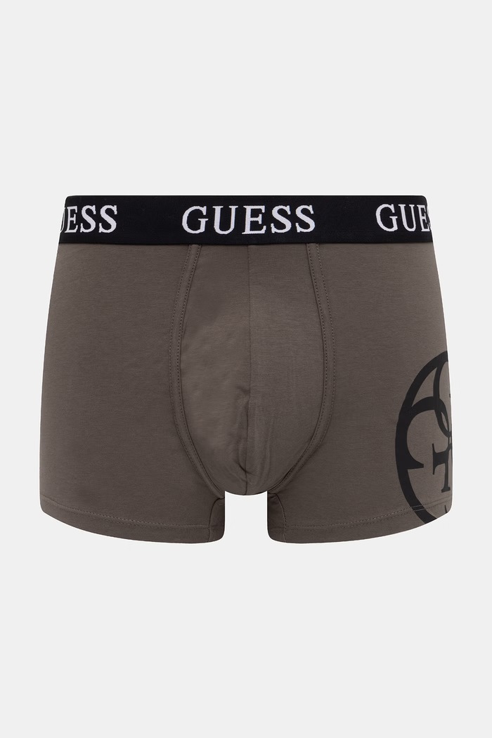 Guess Μποξεράκι Ανδρικό βαμβακερό με ελαστάν 3-pack U4RG04.K6YW0 πράσινο SS26