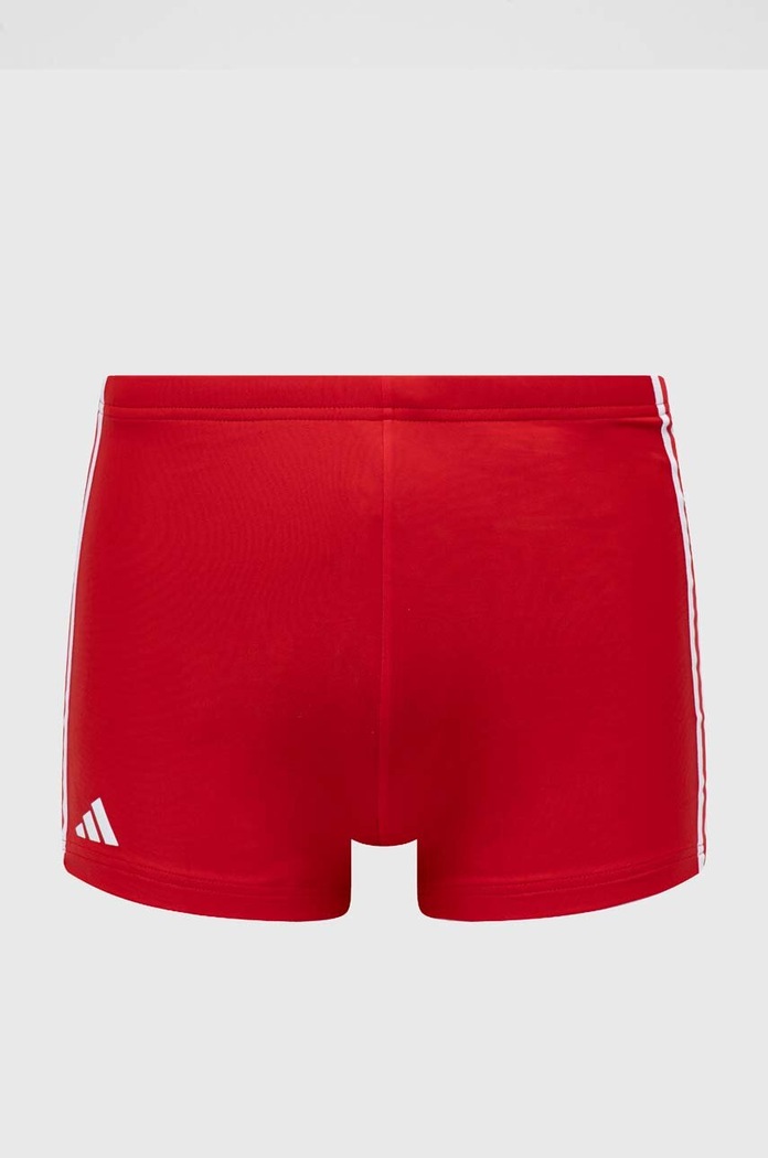 Kupaće gaćice adidas Performance 3 Stripes print crvena HT2075