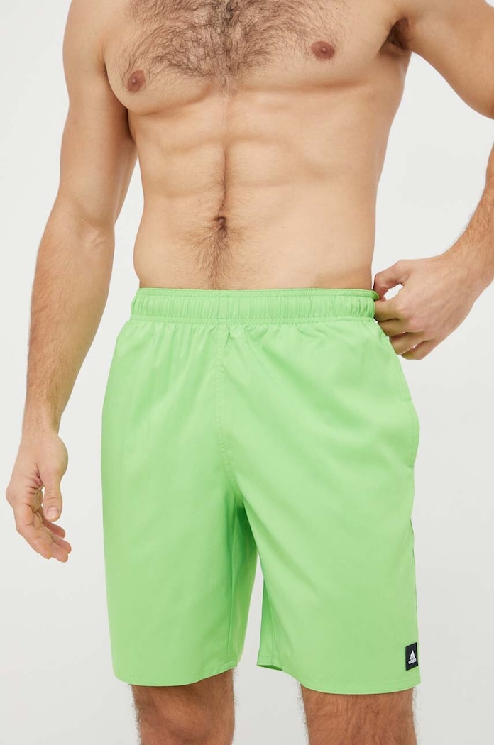 Купальные шорты adidas Performance Solid CLX Planet friendly зелёный IR6217
