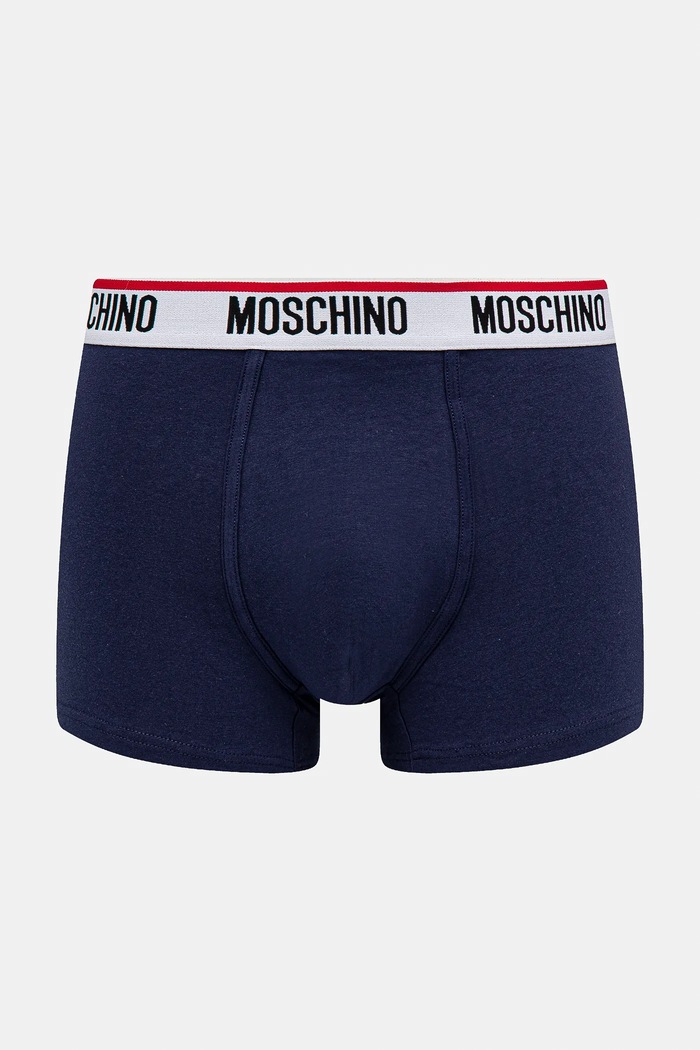 Boxerky Moschino Underwear 2-pack 1394.4300 námořnická modř AW24