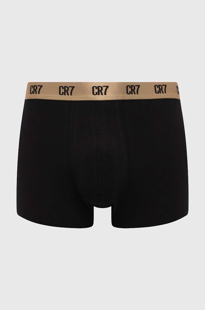 Îmbrăcăminte CR7 Cristiano Ronaldo Boxeri 8-pack 8109.49.2530 negru