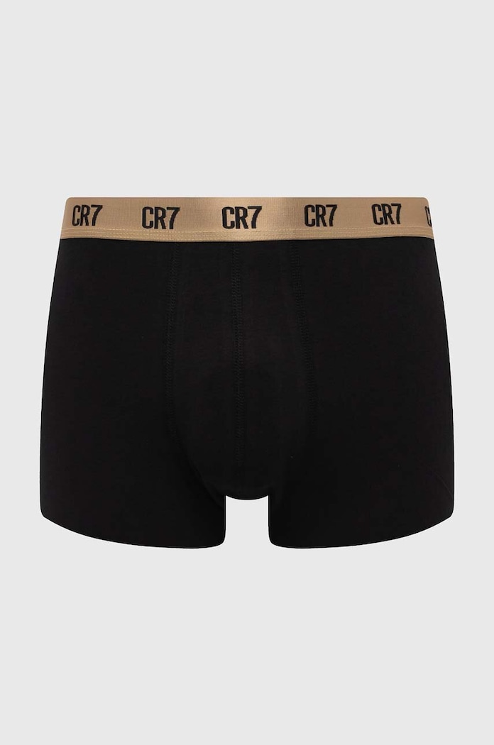 Îmbrăcăminte CR7 Cristiano Ronaldo Boxeri 8-pack 8109.49.2530 negru