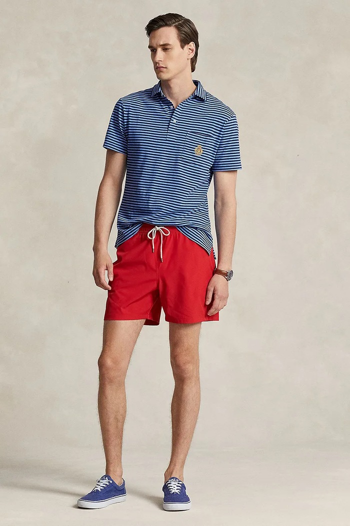 Ρούχα Μαγιό Polo Ralph Lauren 710907255 κόκκινο