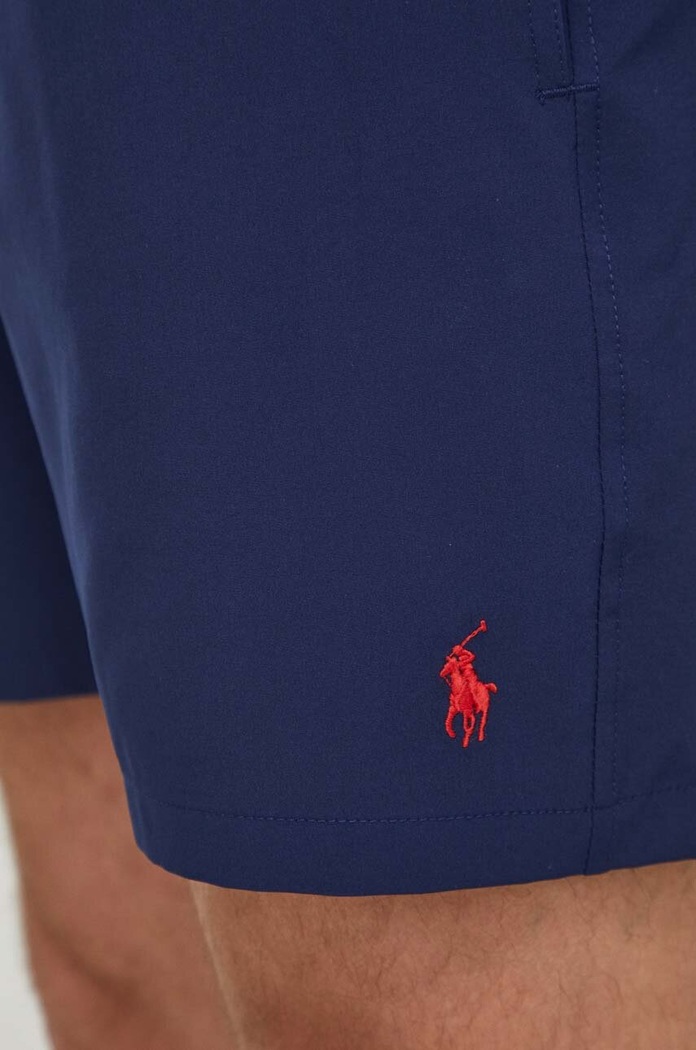 Plavkové šortky Polo Ralph Lauren tmavomodrá 710907255