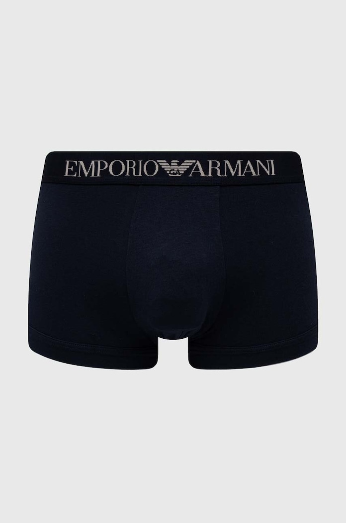 Odzież Emporio Armani Underwear bokserki 2-pack 111210.4R504 granatowy