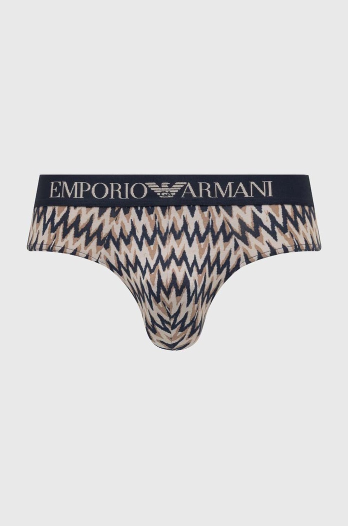 Odzież Emporio Armani Underwear slipy 2-pack 111733.4R504 granatowy