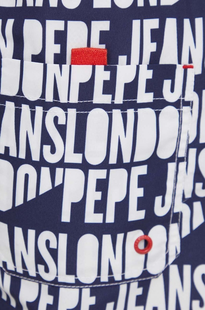 Oblečení Plavkové šortky Pepe Jeans AO LOGO SWIMSHORT PMB10384 námořnická modř