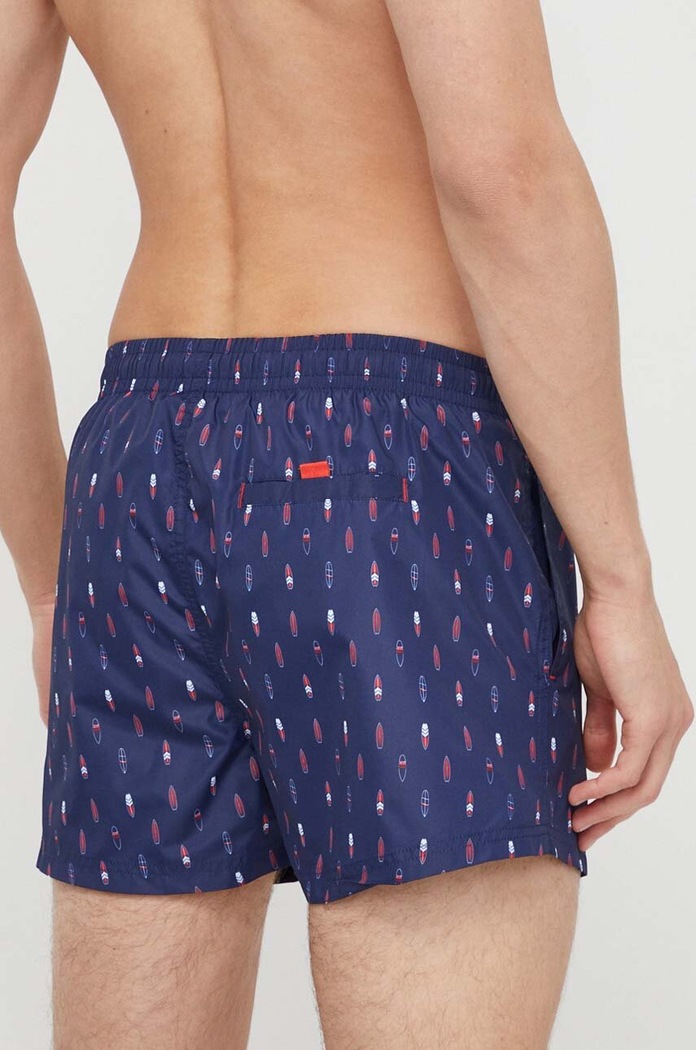 Plavkové šortky Pepe Jeans SURF SWIMSHORT PMB10397 tmavomodrá SS24