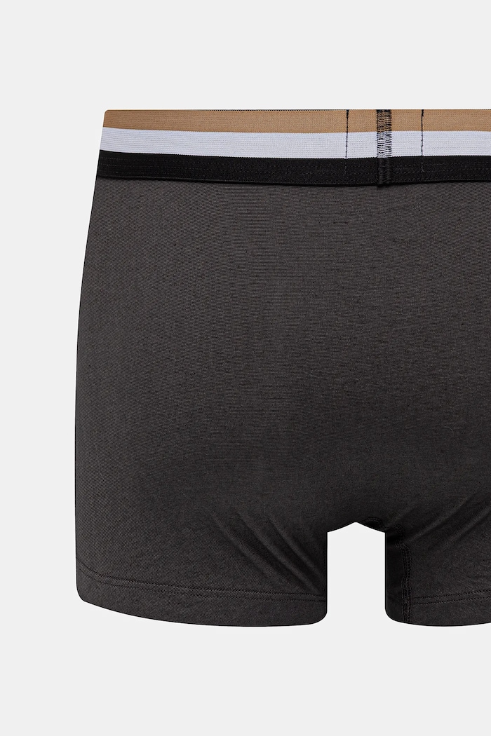 BOSS boxeri pentru bărbați cu bumbac Trunk 3P Motion pachet de 3 50516542 negru