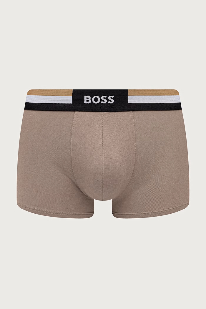 BOSS Boxerky pánské s bavlnou Trunk 3P Motion 3-pack 50516542 vícebarevná SS26