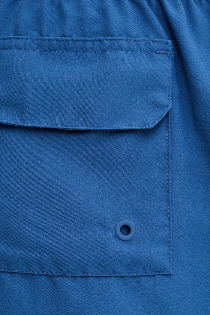 Barbour Essentials pantaloncini da bagno da uomo blu MSW0064