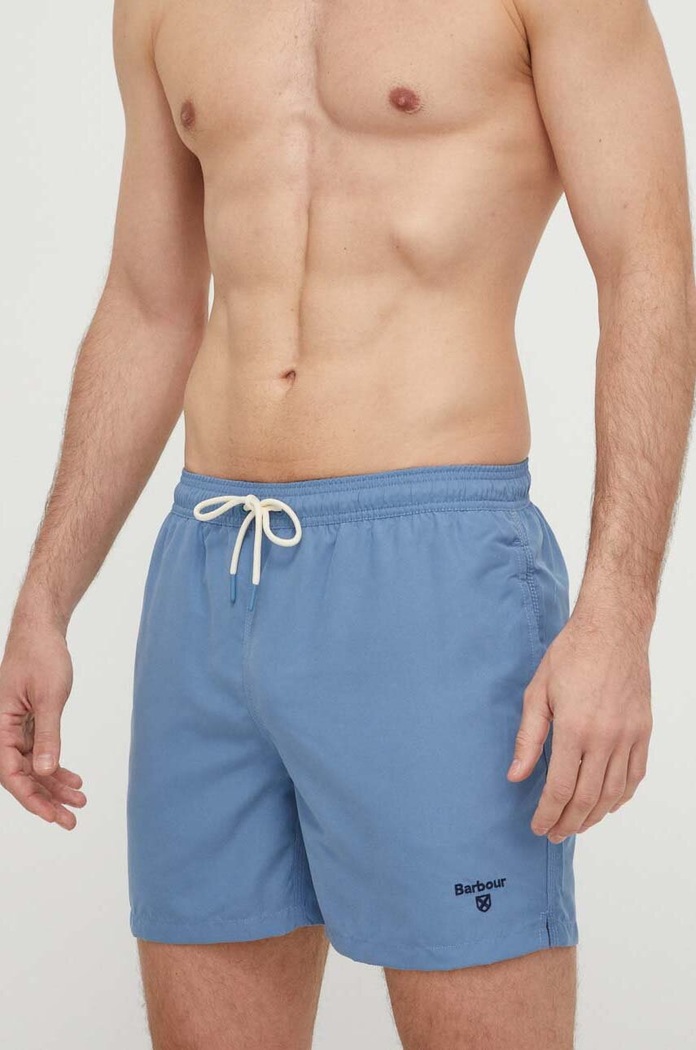 Barbour pantaloni scurți de baie bărbați Essentials albastru MSW0064