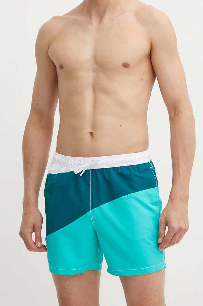 United Colors of Benetton szorty kąpielowe 5JD06X00Q turkusowy SS24