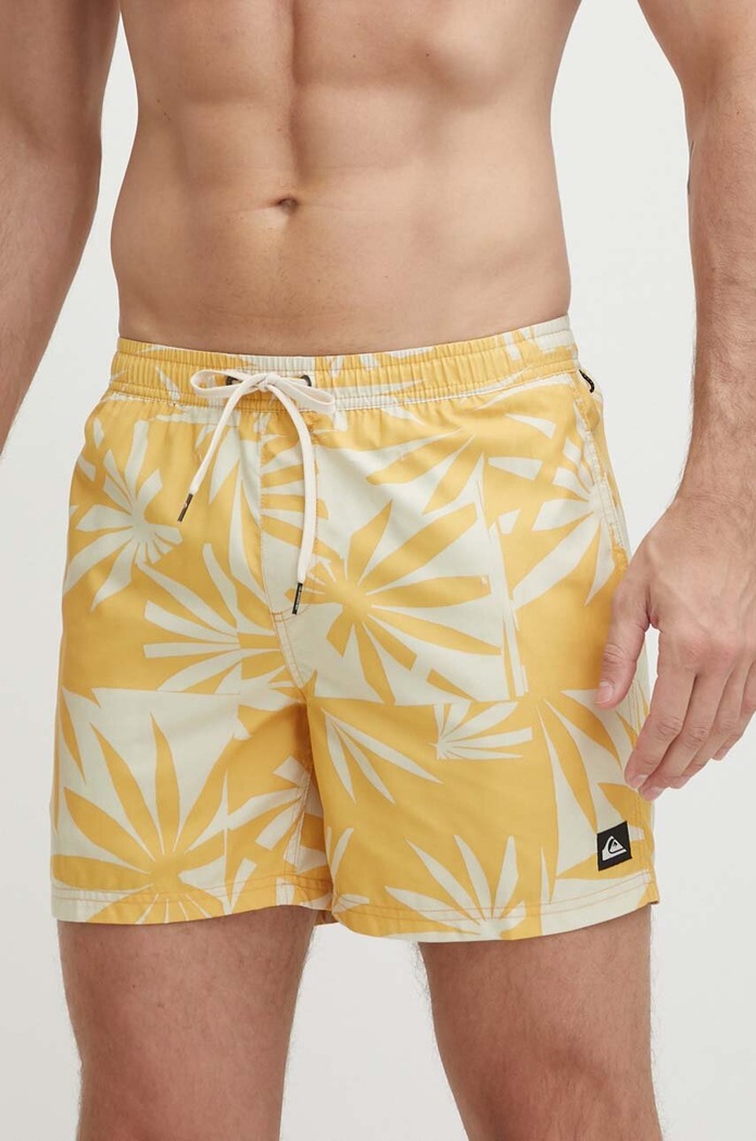 Quiksilver pantaloni scurti de baie Planet friendly galben AQYJV03147