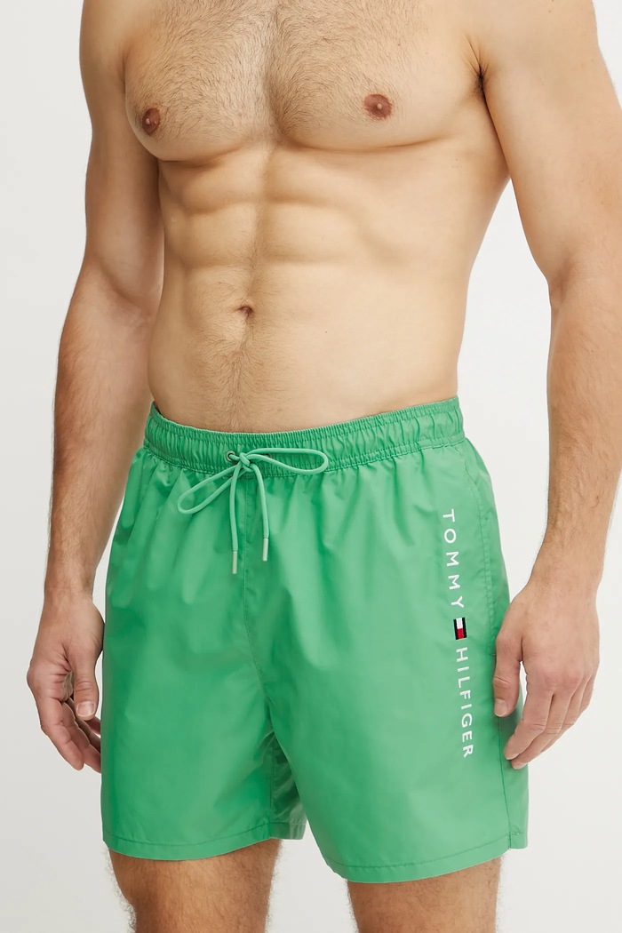 Tommy Hilfiger pantaloni scurti de baie UM0UM03258 verde SS25
