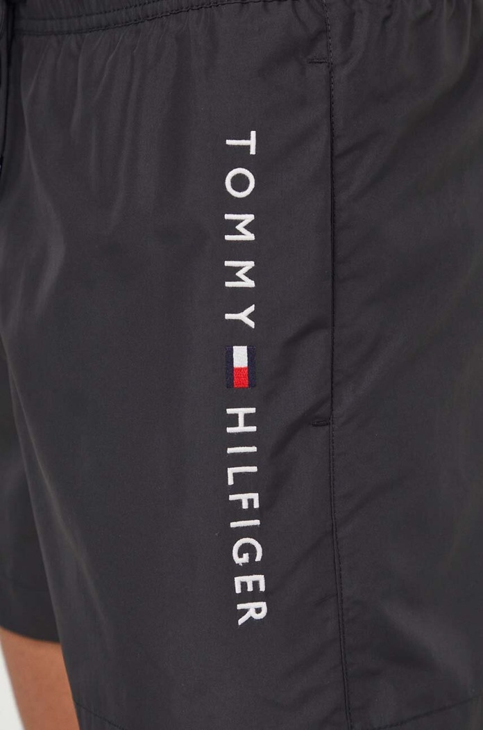 Plavkové šortky Tommy Hilfiger černá UM0UM03258