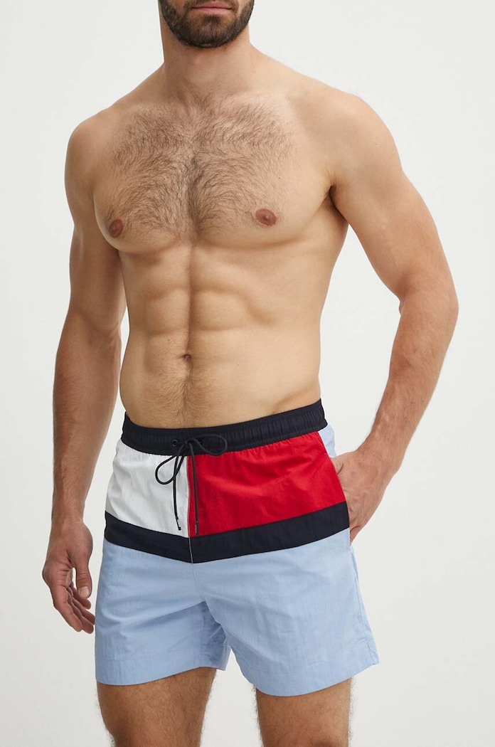 Tommy Hilfiger szorty kąpielowe UM0UM03259 niebieski SS24