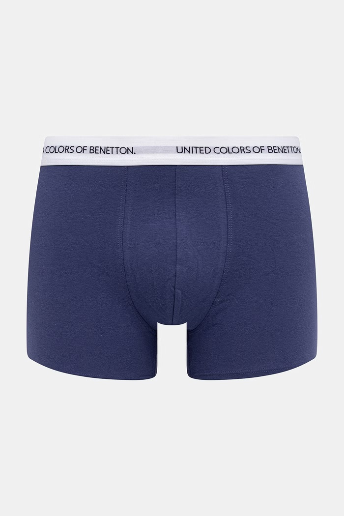 United Colors of Benetton Μποξεράκι ανδρικό βαμβακερό με ελαστάν μπλε 3OP82X00O