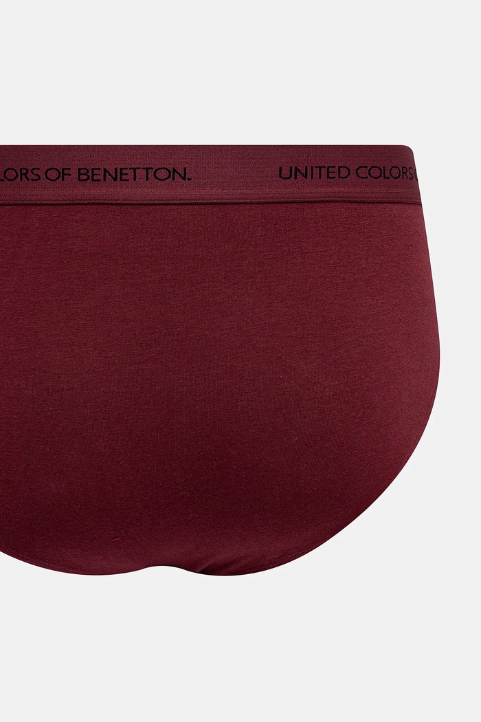 United Colors of Benetton slipy 3OP82S18N bordowy AA00