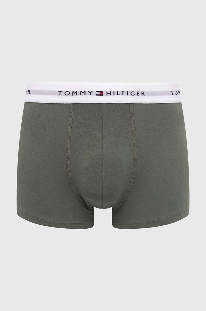 Oblačila Tommy Hilfiger Boksarice Tommy Hilfiger 3-pack UM0UM02761 zelena