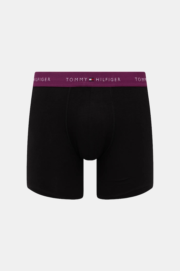 Oblečenie Boxerky Tommy Hilfiger 3-pak UM0UM02765 čierna